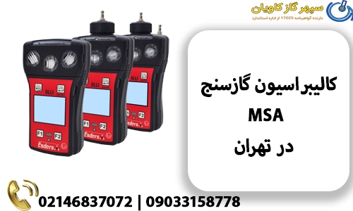 کالیبراسیون گاز سنج MSA در تهران